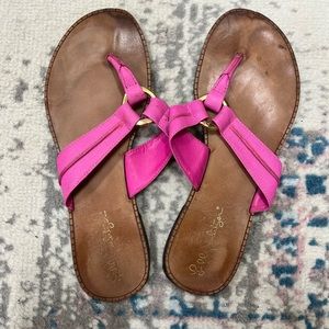 Pink Lilly Pulitzer Sandals